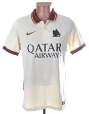 AS ROMA ITALY 2020/2021 AWAY FOOTBALL SHIRT NIKE SIZE S