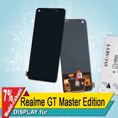 Display Für Realme GT Master Edition  Bildschirm Service Pack Schwarz