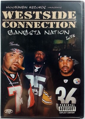 Westside Connection - Gangsta Nation Live   DVD: Region 0 (2004)   GOOD, TESTED