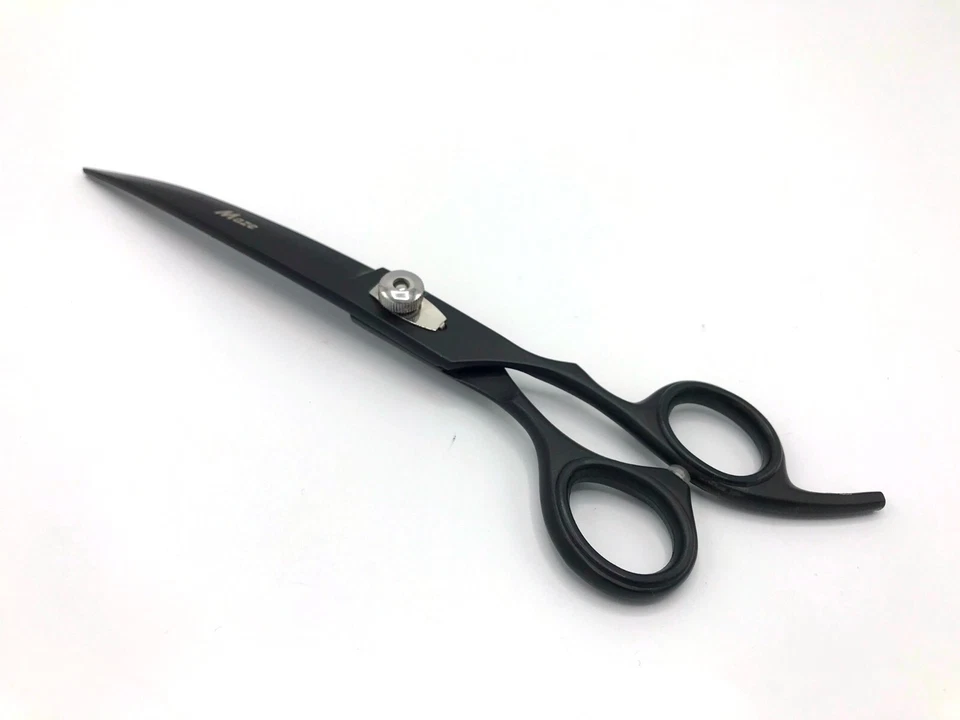 Professional Pet Dog Grooming Scissors Razor sharp Shears CURVED 8.5"  - Image 2 of 4