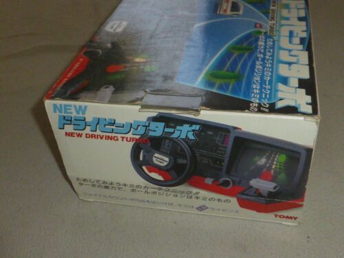 VINTAGE TOMY TURNIN TURBO ARMATURENBRETT FAHRSPIEL 1983 RENNWAGEN - Bild 2 von 11