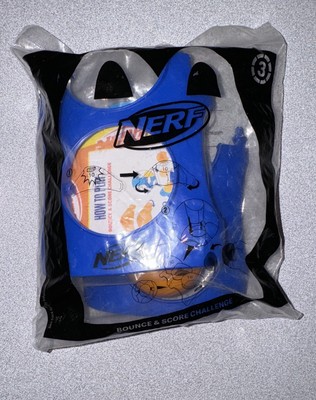 2023 McDonalds Happy Meal Toy Nerf #3 Bounce and Score Challenge