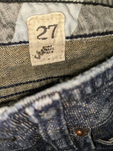 Men's Volcom "Enowen" Straight Fit & Leg Jeans Tag Size 27 Measures 27.5x27.5 - Picture 10 of 11