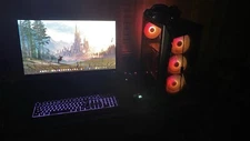 Gaming PC + Monitor/ Free Keyboard & Mouse