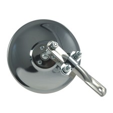 Grote 28033 5 Round Clamp-on Stainless Steel Spot Mirror W Arm Assembly Grote 28033 5 Round Clamp-on Stainless Steel Spot Mirror W Arm Assembly