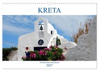 "Calendar 2027 · US Version · Crete - Greek Island Dream (Wall Calendar 2027 17\""