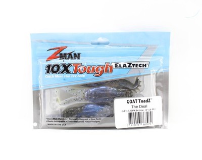 Zman Soft K�der Goat ToadZ 4 Zoll 3/Pack The Deal (3079)