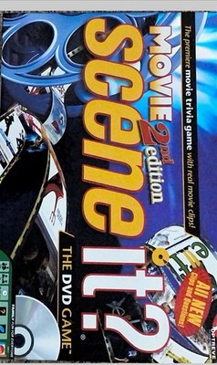 Mattel Scene It? Movie 2nd Edition (2007)   Brand New Sealed DVD Trivia Game