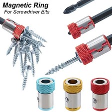   Magnetic Screwdriver Bit Holder Pivoting Tip Screwdriver Head Magnetizer Tool  