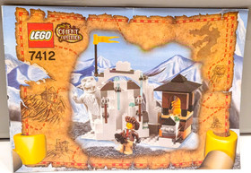 Lego 7412 Orient Expedition: Yeti's Hideout, 100% Complete, Sealed, Pippin Reed