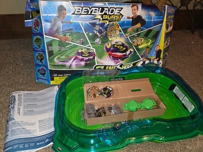 Beyblade Burst Turbo Cross Collision Battle Set Toy New Age 8+