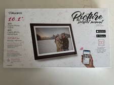 Aluratek 32gb 10" Black digital photo frame