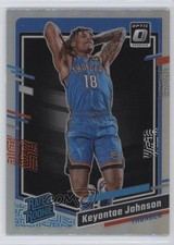 2023-24 Panini Donruss Optic Rated Rookie Holo Prizm Keyontae Johnson #237 07qd