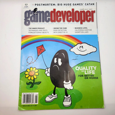 Game Developer Magazine July 2007 Video Game Production, Rare