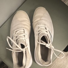 Adidas Game Court Men's Tennis Shoes White Gray Medium Width US Size 9.5