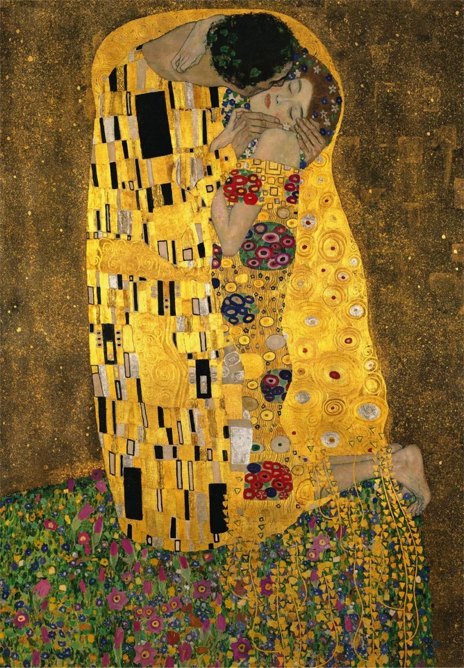 Clementoni 1000 шт. пазл Klimt The Kiss разноцветный сделано в Италии - Изображение 2 из 4