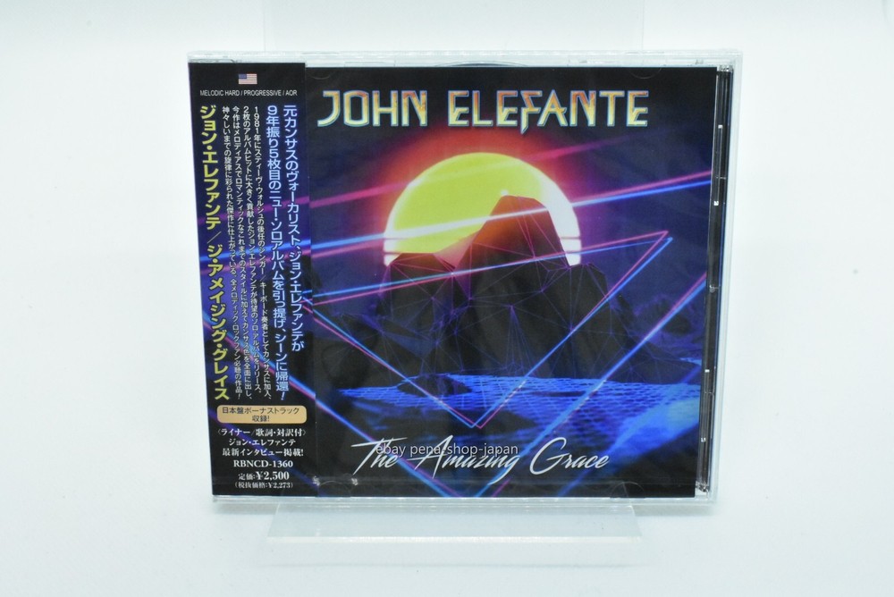 JOHN ELEFANTE THE AMAZING GRACE with BONUS TRACK JAPAN CD