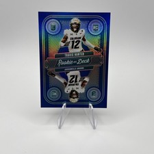 2025 Donruss Elite Rookie on Deck Blue #6 RC Travis Hunter /75
