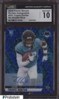 2025 Mosaic No Huddle Blue #301 Travis Hunter Jaguars RC Rookie AUTO CGC 10