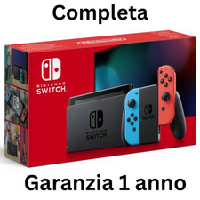 Nintendo Switch Console Blu Rosso Originale Completa Scatola - GARANZIA 12 MESI