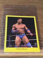 1997 Rocky Maivia Rookie Card WWF The Rock Dwayne Johnson Cardinal RARE MINT!!!