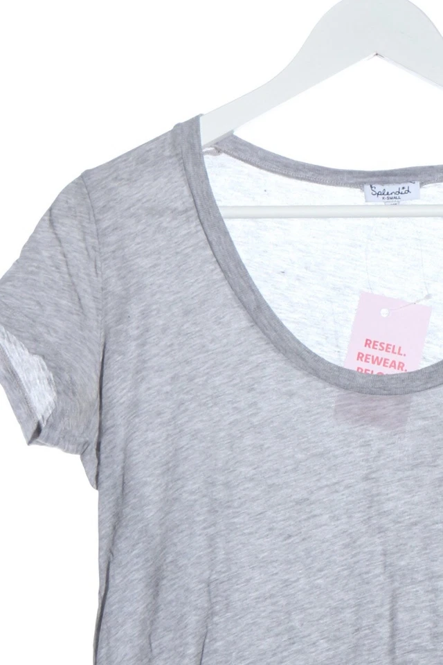 SPLENDID Camiseta Mujeres Camisa Talla EU 34 gris claro look casual - Imagen 3 de 4
