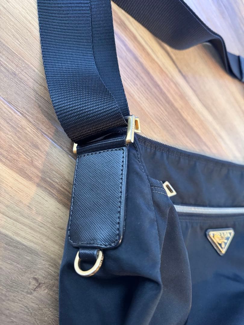 PRADA Black Nylon Shoulder Bag thumbnail 7