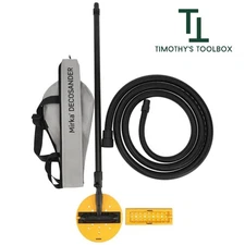 Mirka DecoSander Drywall Pole Sander – 3" x 9" / 9" Multihole Grip Pads