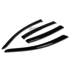Fit 09-14 Genesis Bh V6/8 Smoke Tint Window Visor/Wind Deflector Vent Rain Guard