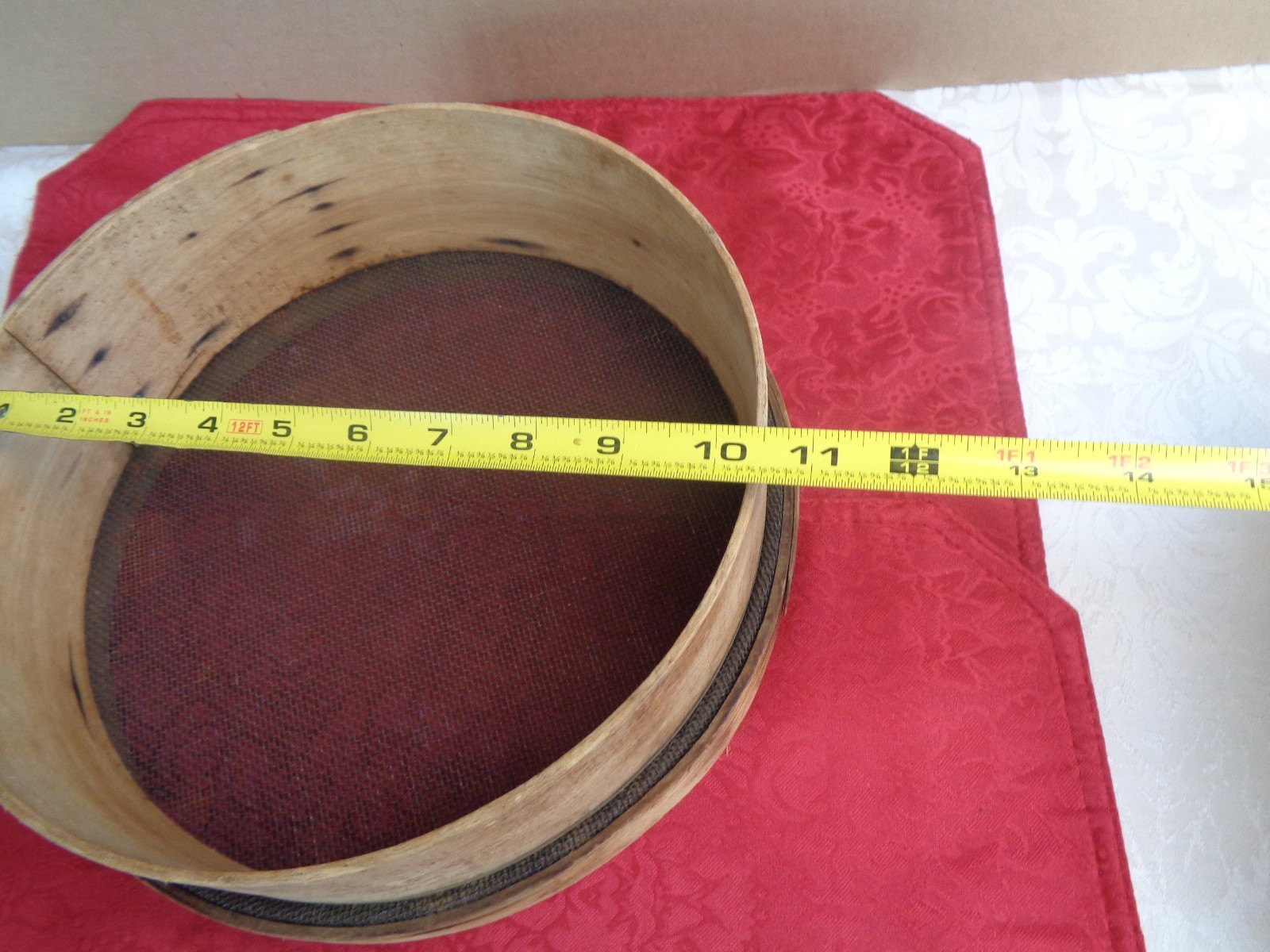 Antique  Farmhouse Grain Sieve Sifter