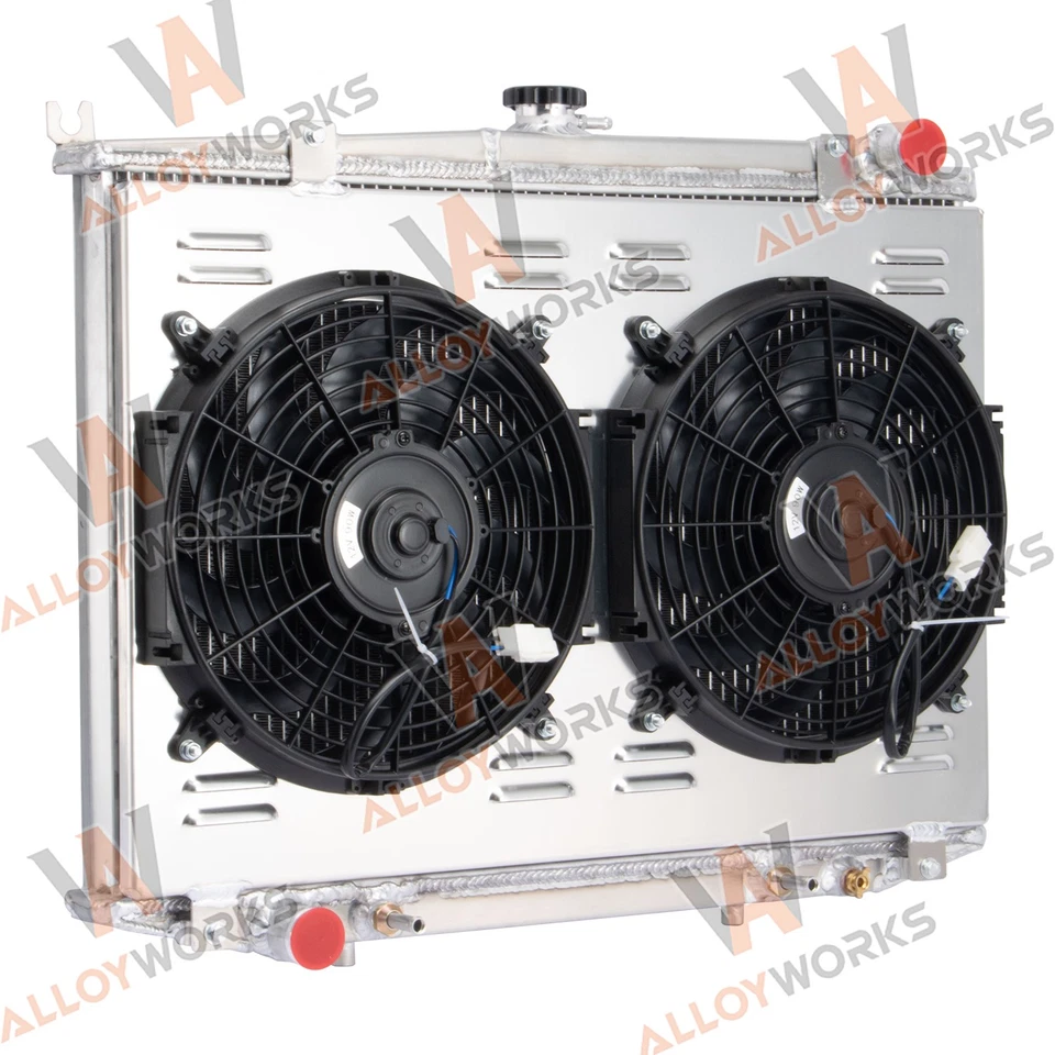 3 Rows Radiator Shroud Fan Relay For 1988-1997 Nissan Navara D21 2.7L TD27 AT - Image 3 of 4