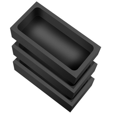 3pcs Graphite Mold Graphite Crucible For Smelting Metal For Oil Industry
