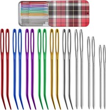 18 Pieces Yarn Needle,Tapestry Needle Bent Embroidery Needles Random Color A