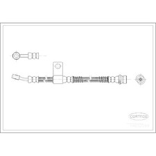 Flexible de frein Hyundai ATOS