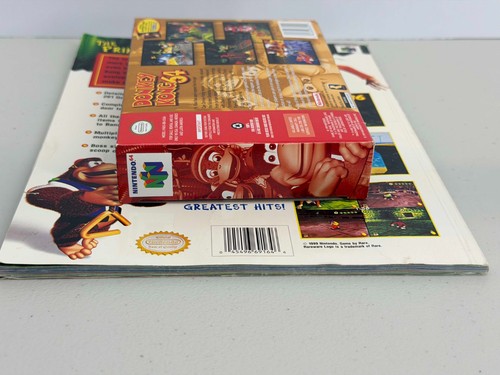 **22** Donkey Kong 64 con pacchetto di espansione! (Nintendo 64 N64) Autentico Completo - Foto 18 di 24