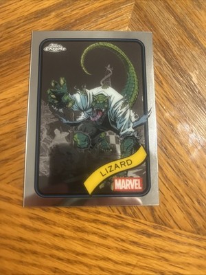 Lizard - 2025 Topps Chrome Marvel #85 - Comics Trading Card