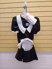 Fancy Dress Costume - French Maid with Head Band, Good Condition, Medium