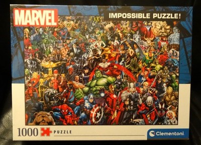 MARVEL IMPOSSIBLE PUZZLE 1000 Teile 70 x 50 cm noch eingeschweißt neu