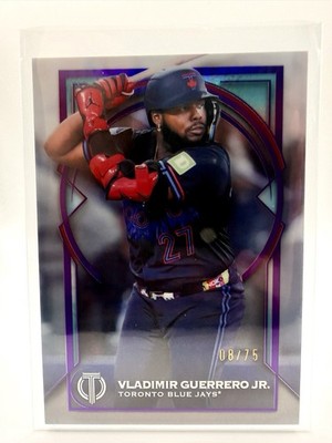Vladimir Guerrero Jr. - Purple 08/75 2026 Topps Tribute Blue Jays
