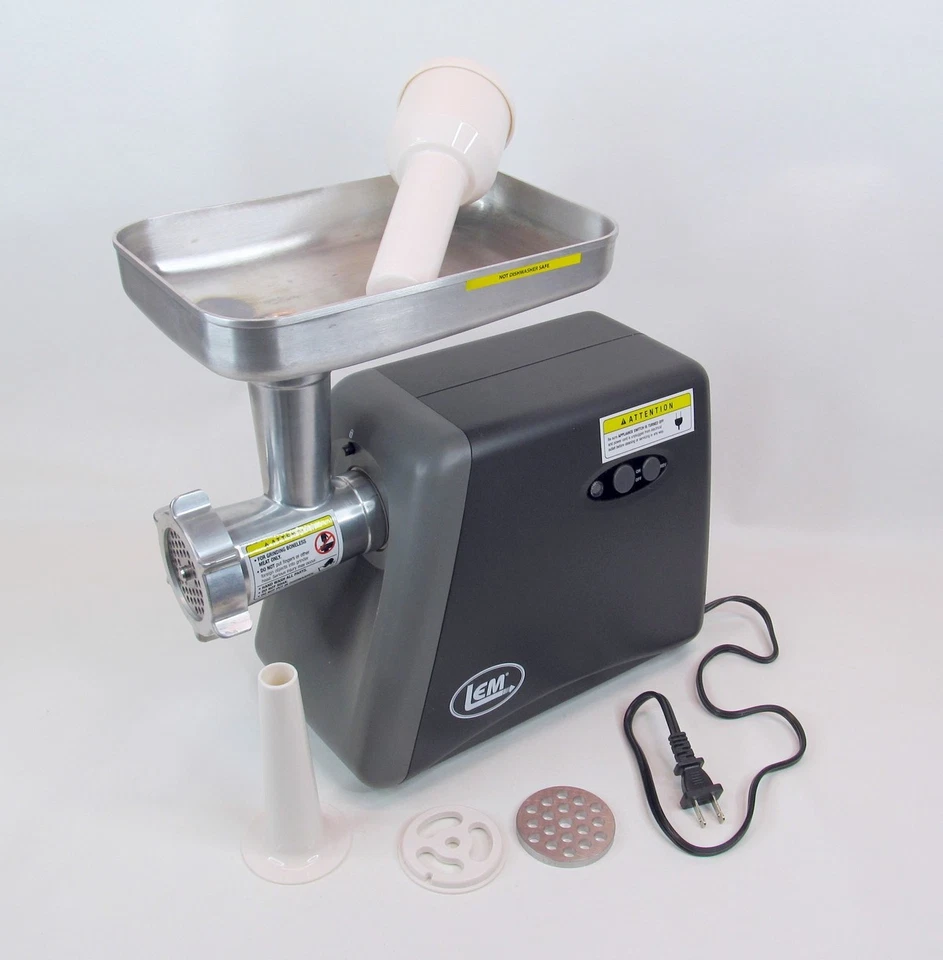 LEM #8 1224 Countertop Meat Grinder Sausage Stuffer | 575 Watt | No Knife Blade - Image 3 of 4