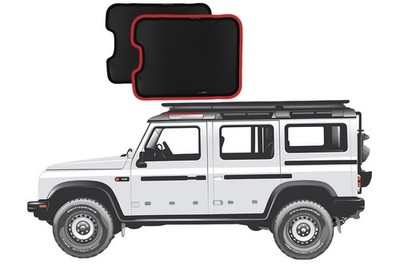 Genuine SNAPSHADES Sunroof Shade for Ineos Grenadier SUV/Quartermaster Safari...