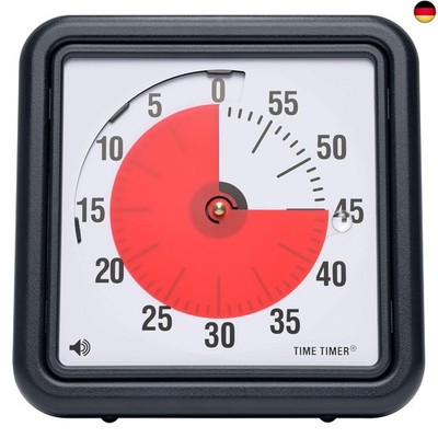 Time TTA1-W Timer Original Medium 18x18 cm; 60-minuten visueller Timer -