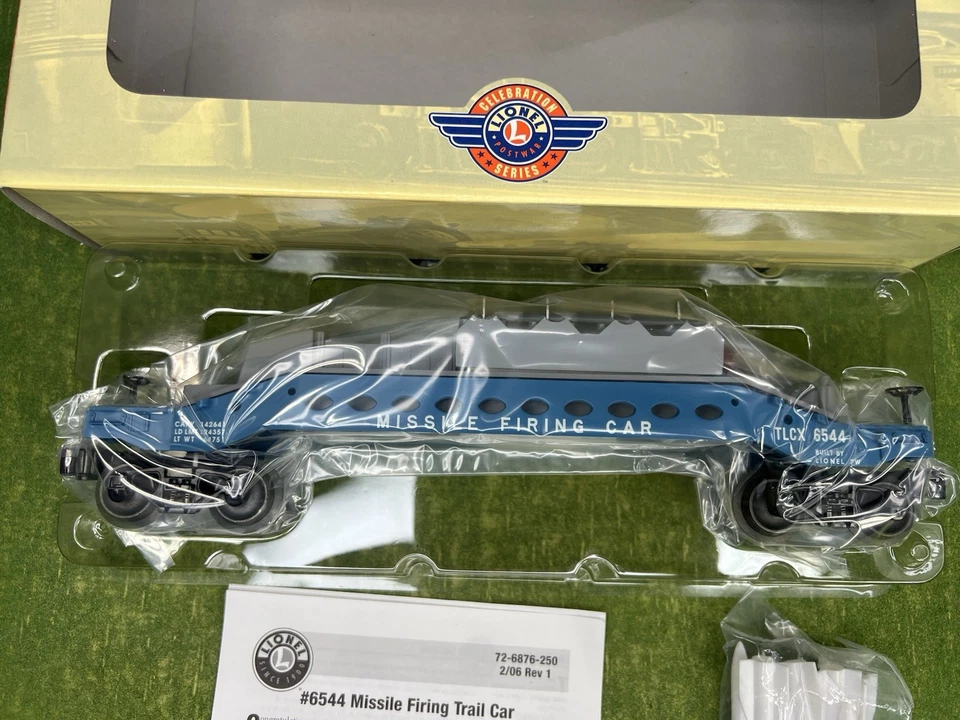 LIONEL O GAUGE 6-26876 MISSILE FIRING TRAIL CAR #6544 CELEBRATION SERIES MINT!! - Image 4 of 4