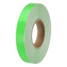 Reflective Tape 1" x 164 ft Waterproof Reflector Tape Green