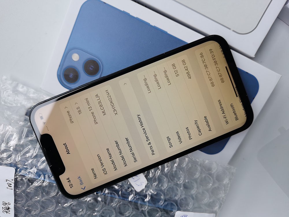 iPhone 13 mini 512GB ミッドナイト Apple iPhone 13 Mini 512GB Unlocked Renewed Smartphone