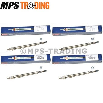 Diesel Heater Glow Plug Set Land Rover Defender TDCI PUMA 2.4 DENSO 4x LR004377D