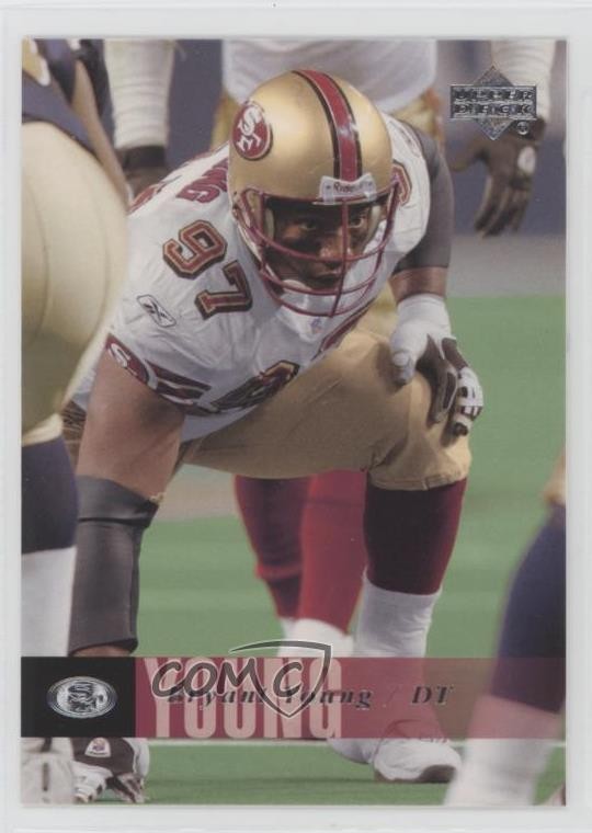 2006 Upper Deck Bryant Young #170 HOF 17dt