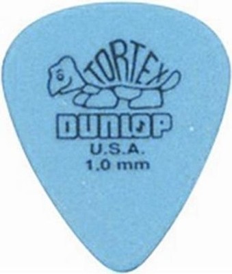 Audio & Hi-Fi - Dunlop: 418R1.0 Tortex Standard Blue 1.0Mm  - Dunlop -D- Neu