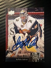 2010-11 Upper Deck - Ryan Miller #175 Signed