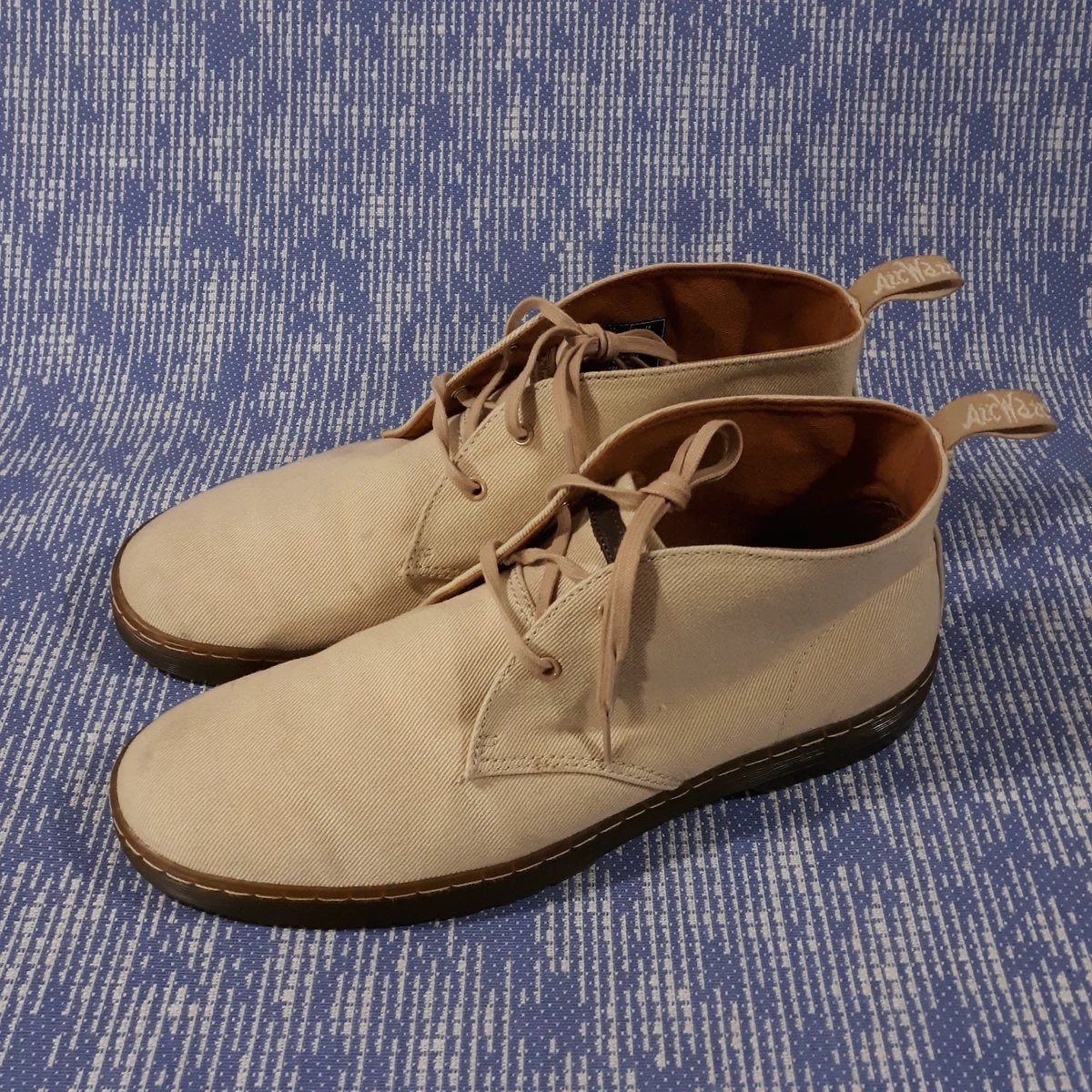 Dr Martens Men Mayport Canvas Chukka Desert Boots Size 13 Used Faded Dr. Martens Mens Mayport Chukka Ankle Boots | Mercari main image 3